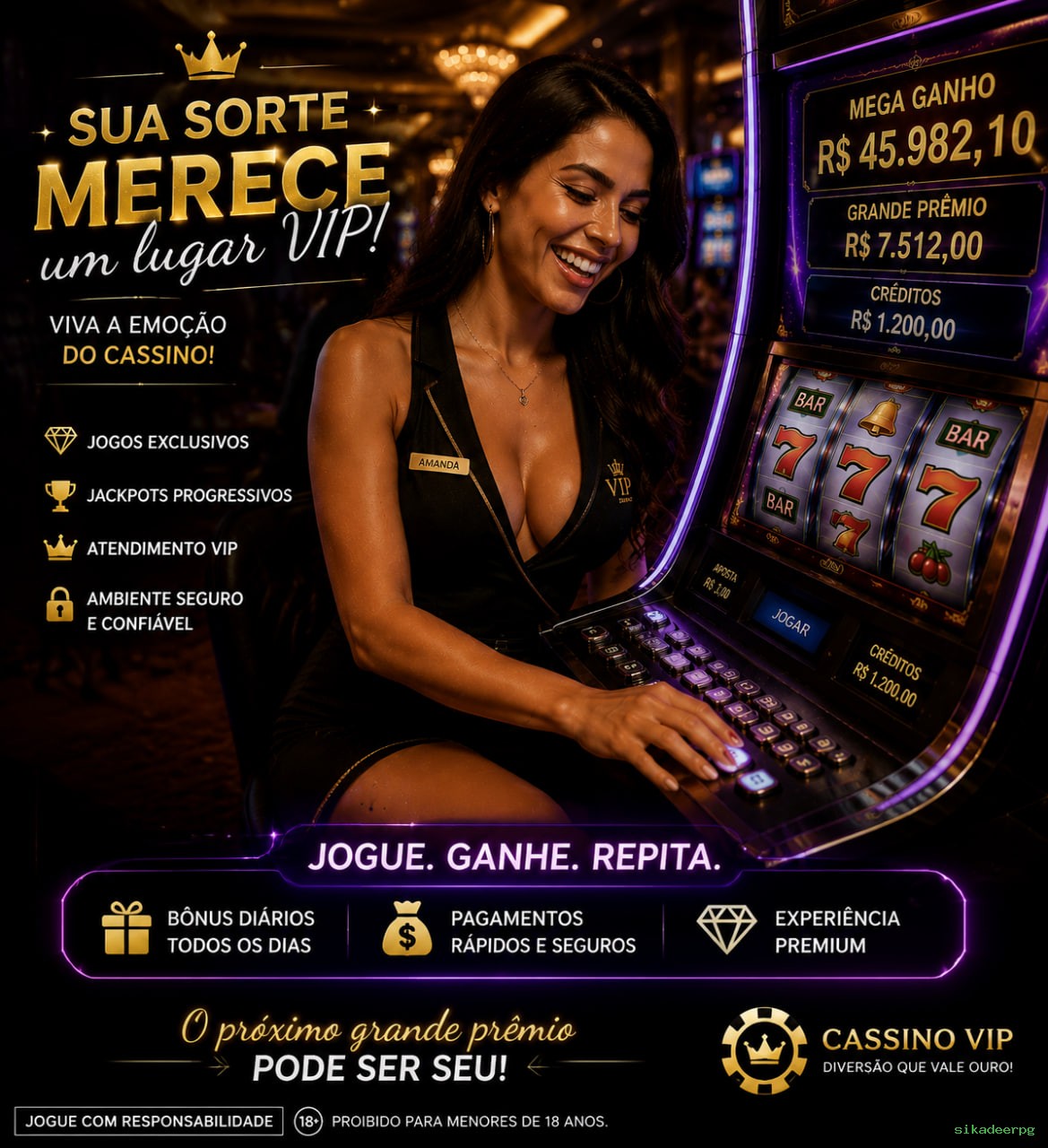 sikadeerpg - O melhor cassino online para brasileiros está pronto para você!